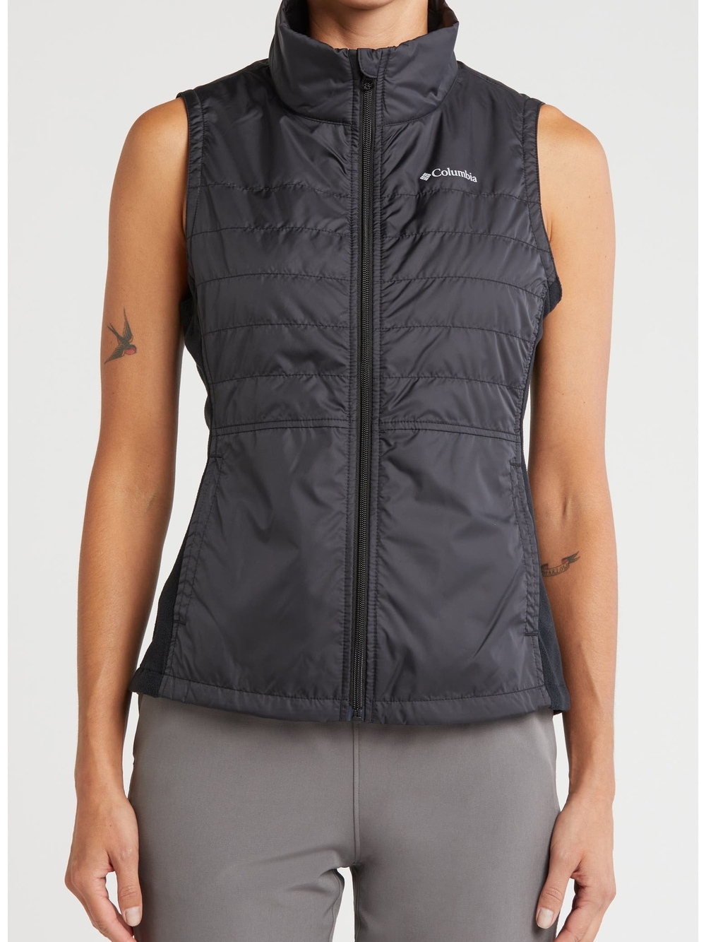 Columbia Women's Black Quilted Puffer Vest